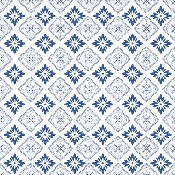 Seamless colorful patchwork tile with Islam, Arabic, Indian, ottoman motifs.  Stock Illustration