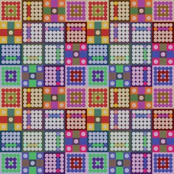 Seamless colorful pattern, Geometric pattern in ethnic style Stock-Illustration