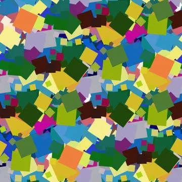 Seamless colorful pattern. Modern style abstraction in bright colors. Illustrazione stock