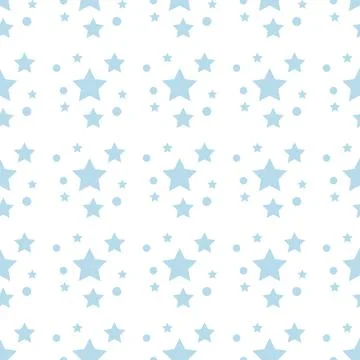 Seamless colorful star vector pattern background イラスト素材