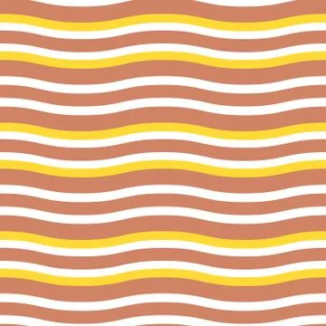 Seamless colorful waved pattern for easter eggs Stock Illustration