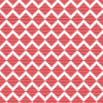 Seamless colorful zig zag triangle pattern Stock Illustration