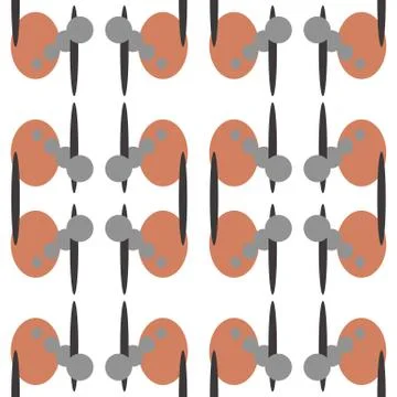 Seamless colourful pattern geometric backgrounds vector design Stock Illustration