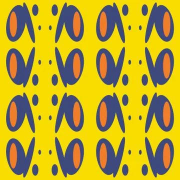 Seamless colourful pattern geometric backgrounds vector design Stock Illustration