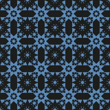 Seamless colourful pattern geometric backgrounds vector design Stock Illustration