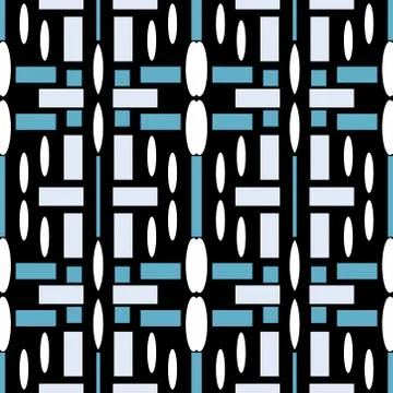 Seamless colourful pattern geometric backgrounds vector design Stock Illustration