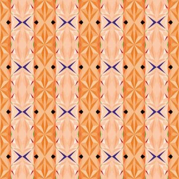 Seamless colourful pattern geometric backgrounds vector design Stock Illustration