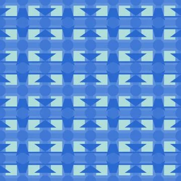 Seamless colourful pattern geometric backgrounds vector design Stock Illustration