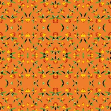 Seamless colourful pattern geometric backgrounds vector design Stock Illustration