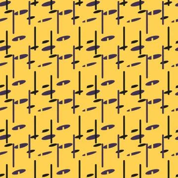 Seamless colourful pattern geometric backgrounds vector design Stock Illustration