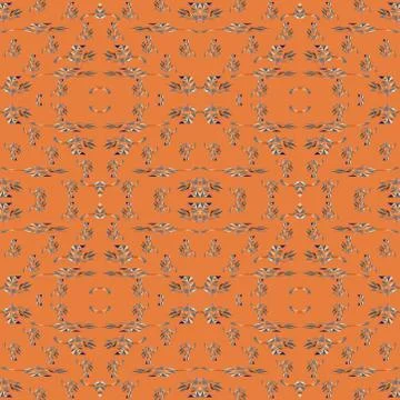 Seamless colourful pattern geometric backgrounds vector design Stock Illustration