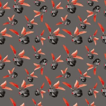 Seamless colourful pattern geometric backgrounds vector design Stock Illustration