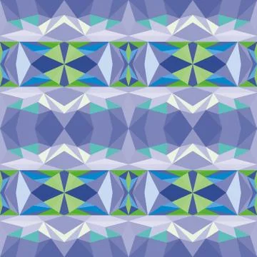 Seamless colourful pattern geometric backgrounds vector design Stock Illustration