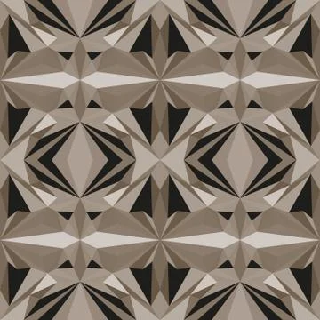 Seamless colourful pattern geometric backgrounds vector design Stock Illustration