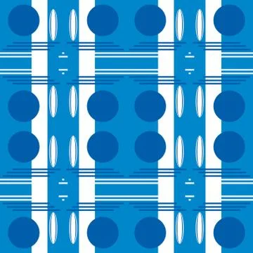 Seamless colourful pattern geometric backgrounds vector design Stock Illustration