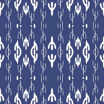 Seamless colourful pattern geometric backgrounds vector design Stock Illustration