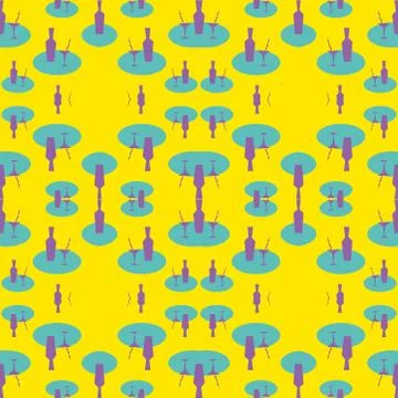 Seamless colourful pattern geometric backgrounds vector design Stock Illustration