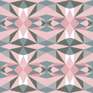 Seamless colourful pattern geometric backgrounds vector design Illustrazione stock