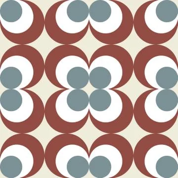 Seamless colourful pattern geometric backgrounds vector design Stock Illustration