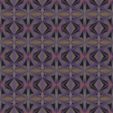 Seamless colourful pattern geometric backgrounds vector design Stock Illustration