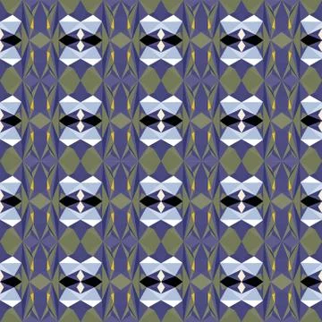 Seamless colourful pattern geometric backgrounds vector design Stock Illustration