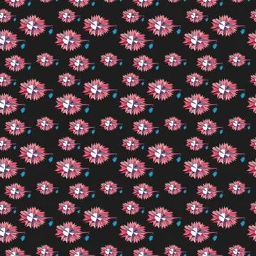 Seamless colourful pattern geometric backgrounds vector design Stock Illustration