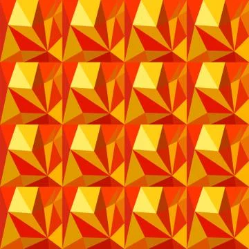 Seamless colourful pattern geometric backgrounds vector design Stock Illustration