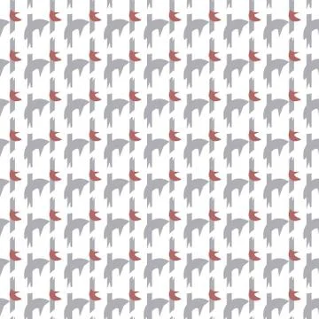 Seamless colourful pattern geometric backgrounds vector design Stock Illustration