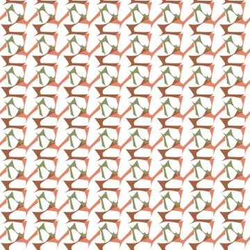 Seamless colourful pattern geometric backgrounds vector design Stock Illustration