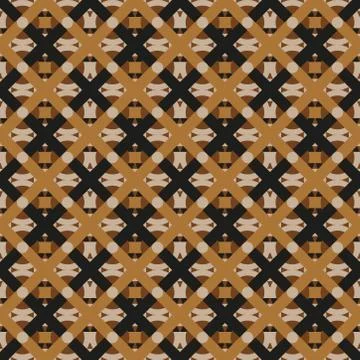 Seamless colourful pattern geometric backgrounds vector design Stock Illustration