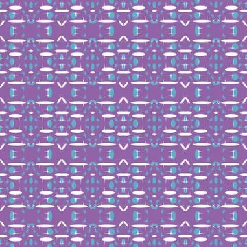 Seamless colourful pattern geometric backgrounds vector design Stock Illustration