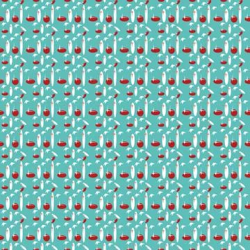 Seamless colourful pattern geometric backgrounds vector design Stock Illustration