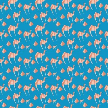 Seamless colourful pattern geometric backgrounds vector design 스톡 일러스트