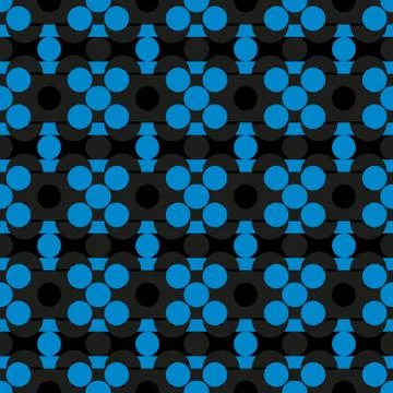 Seamless colourful pattern geometric backgrounds vector design 库存插图