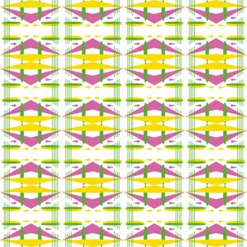 Seamless colourful pattern geometric backgrounds vector design Stock Illustration