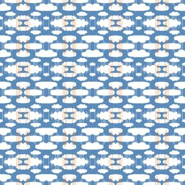 Seamless colourful pattern geometric backgrounds vector design 스톡 일러스트