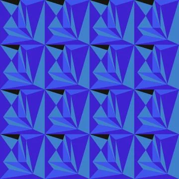 Seamless colourful pattern geometric backgrounds vector design Stock Illustration