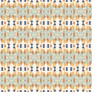Seamless colourful pattern geometric backgrounds vector design Stock Illustration