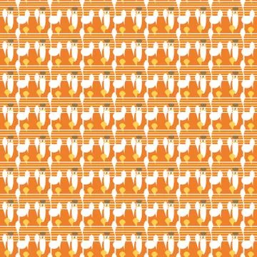 Seamless colourful pattern geometric backgrounds vector design 스톡 일러스트