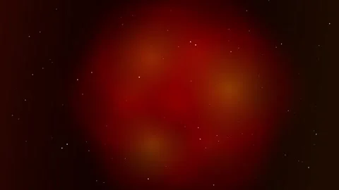 Seamless Cosmic Nebula Loop in Volcanic Fire Palette - 4K UHD Stock Footage 340274094