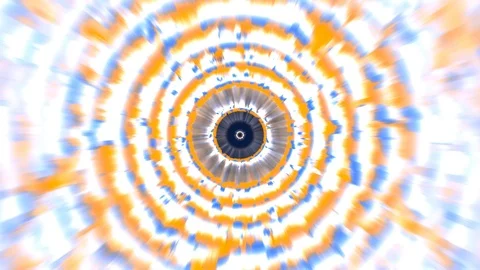 Seamless Cosmic Power Radio Interference Perfect Loop Stock-Footage 112594334