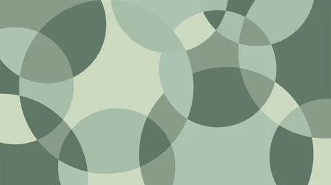 Seamless cover with green circles pattern Stock Illustration