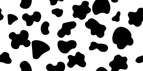 Seamless cow print Stock Illustration
