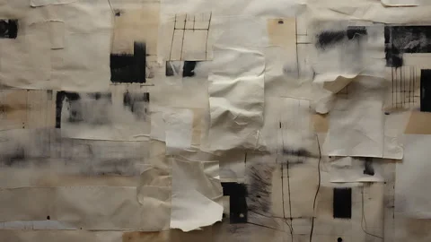 Seamless Creative Grunge Texture Design Stock Footage 263029124