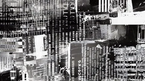 Seamless Creative Grunge Texture Design Stock Footage 293473503