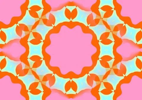 Seamless creative pattern Stock Illustration
