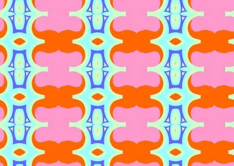 Seamless creative pattern Stock Illustration