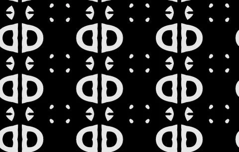 Seamless creative pattern Stock Illustration