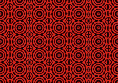 Seamless creative pattern Illustrazione stock