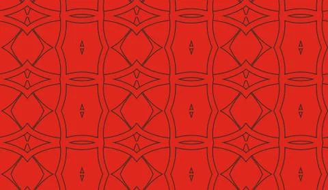 Seamless creative pattern Stock Illustration